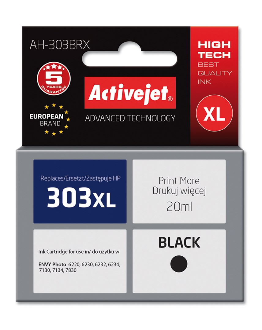 Activejet AH-303BRX Ink Cartridge (replacement for