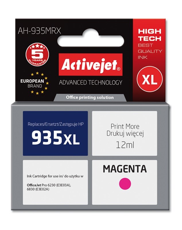 Activejet  AH-935MRX Ink (replacement for HP