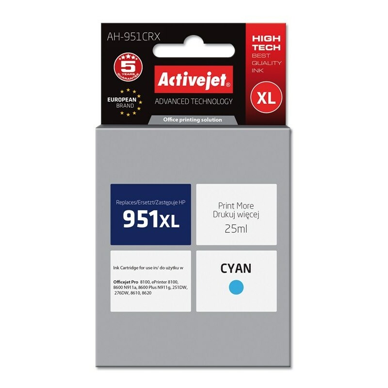 Activejet  AH-951CRX Ink (replacement for HP
