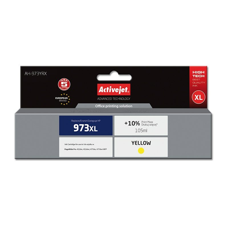 Activejet  AH-973YRX ink (replacement for HP
