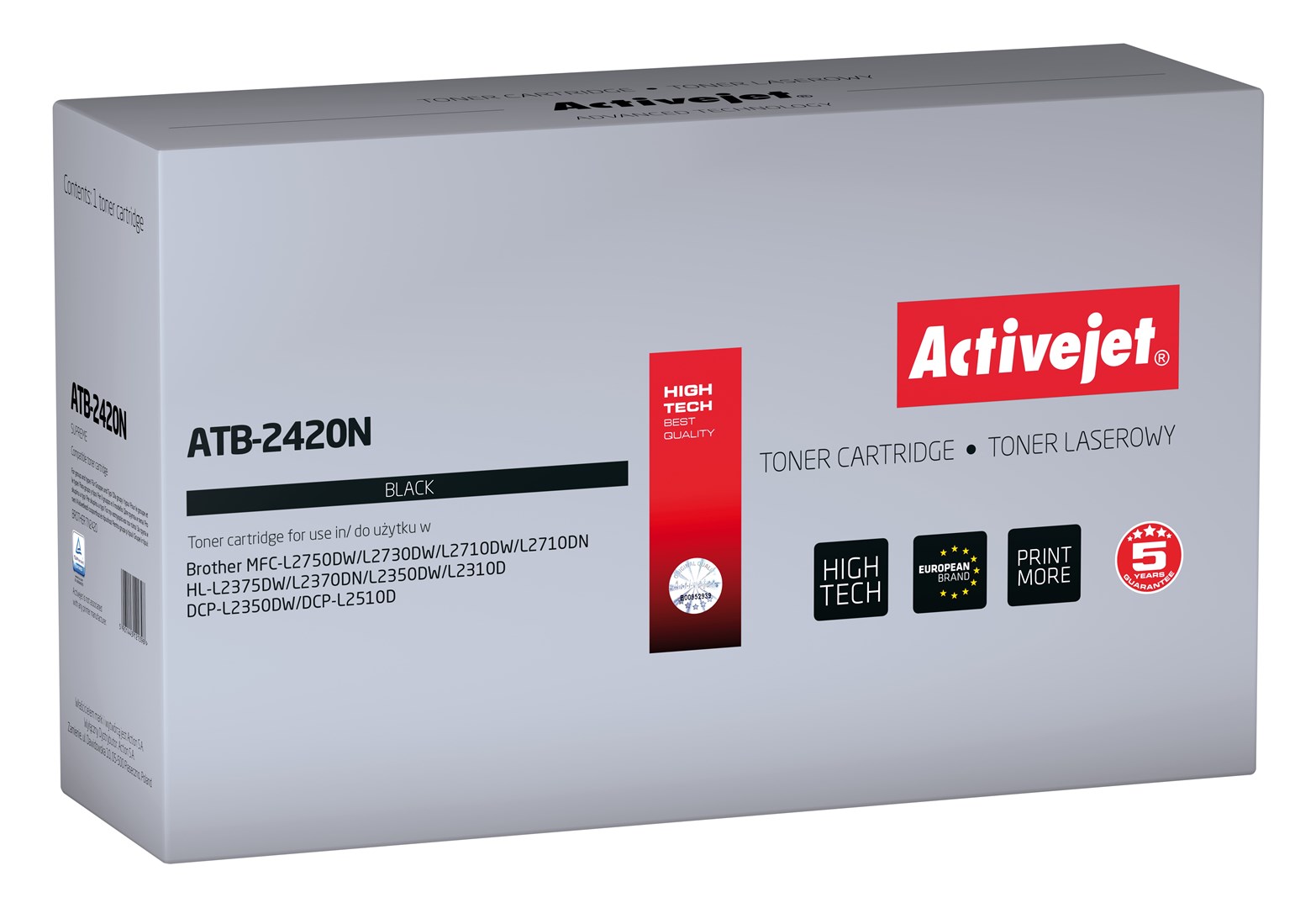Activejet ATB-2420N Toner (replacement for Brother