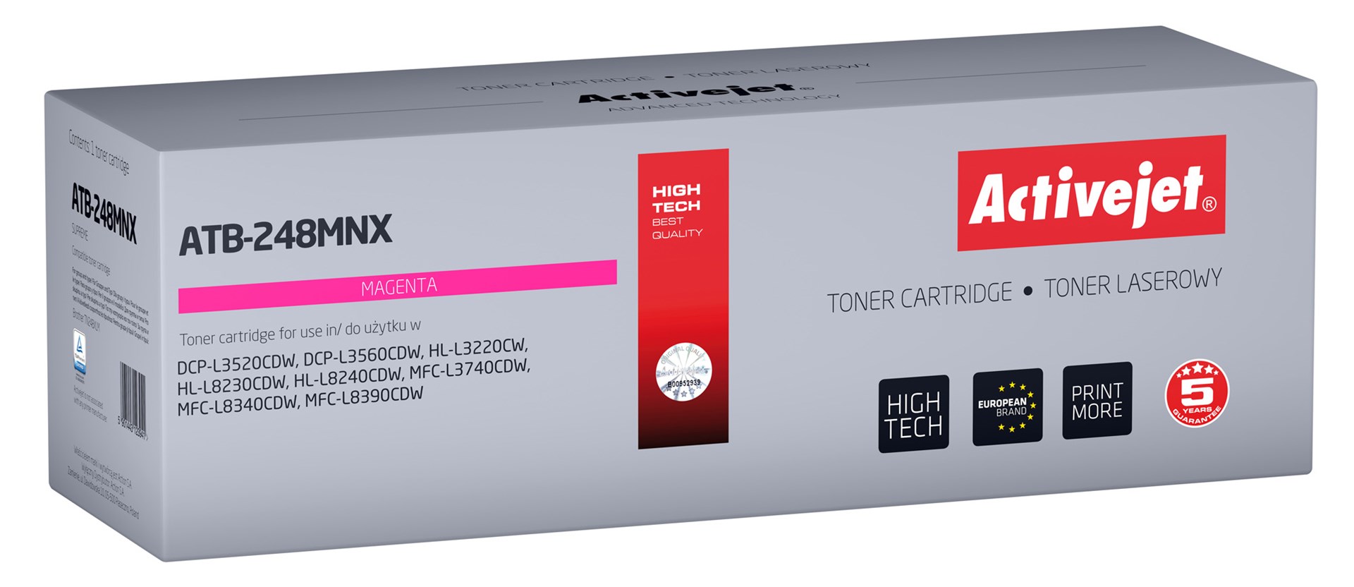Activejet ATB-248MNX Toner for Brother printers