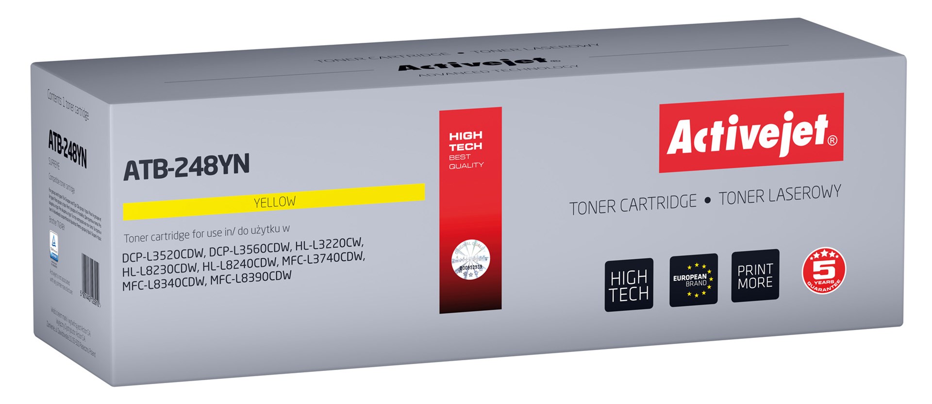 Activejet  ATB-248YN Toner for Brother printers