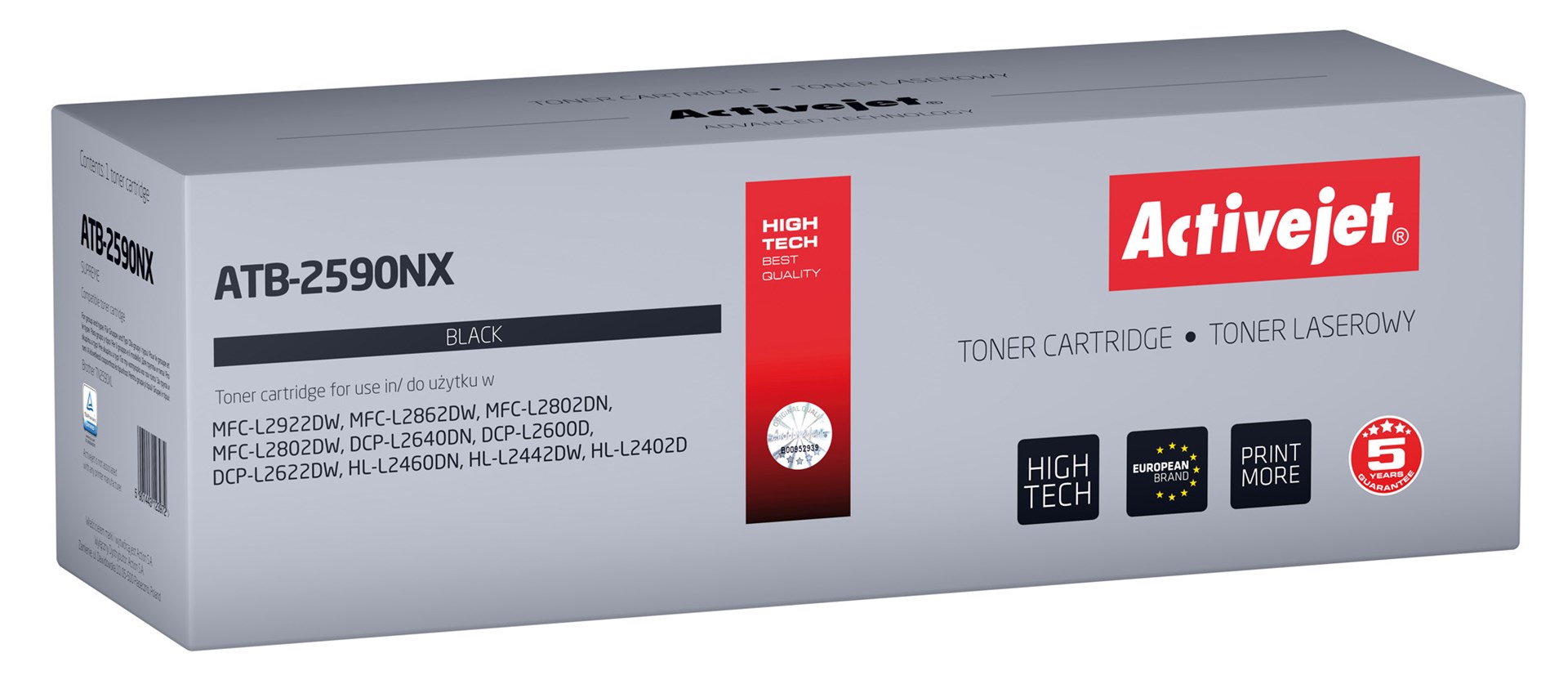 Activejet  ATB-2590NX Toner for Brother printers