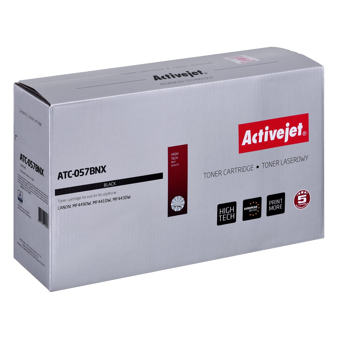 Activejet  ATC-057BNX Toner (replacement for Canon