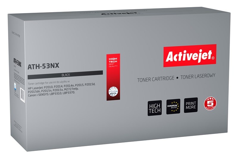 Activejet ATH-53NX Toner (replacement for HP