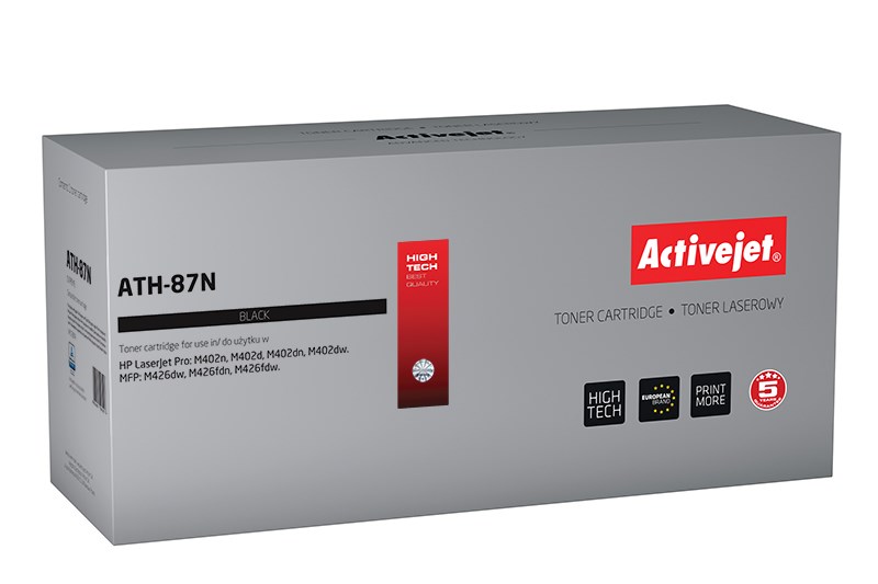 Activejet  ATH-87N toner (replacement for HP