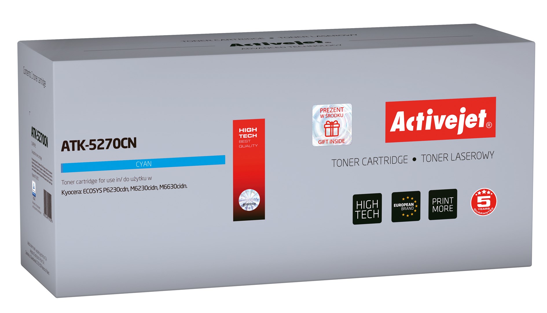 Activejet ATK-5270CN toner (replacement for Kyocera