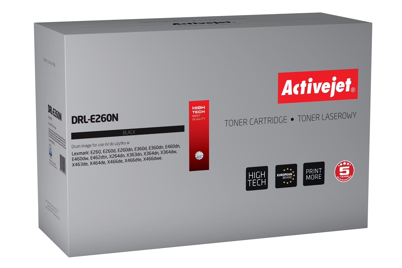 Activejet  DRL-E260N drum (replacement for Lexmark