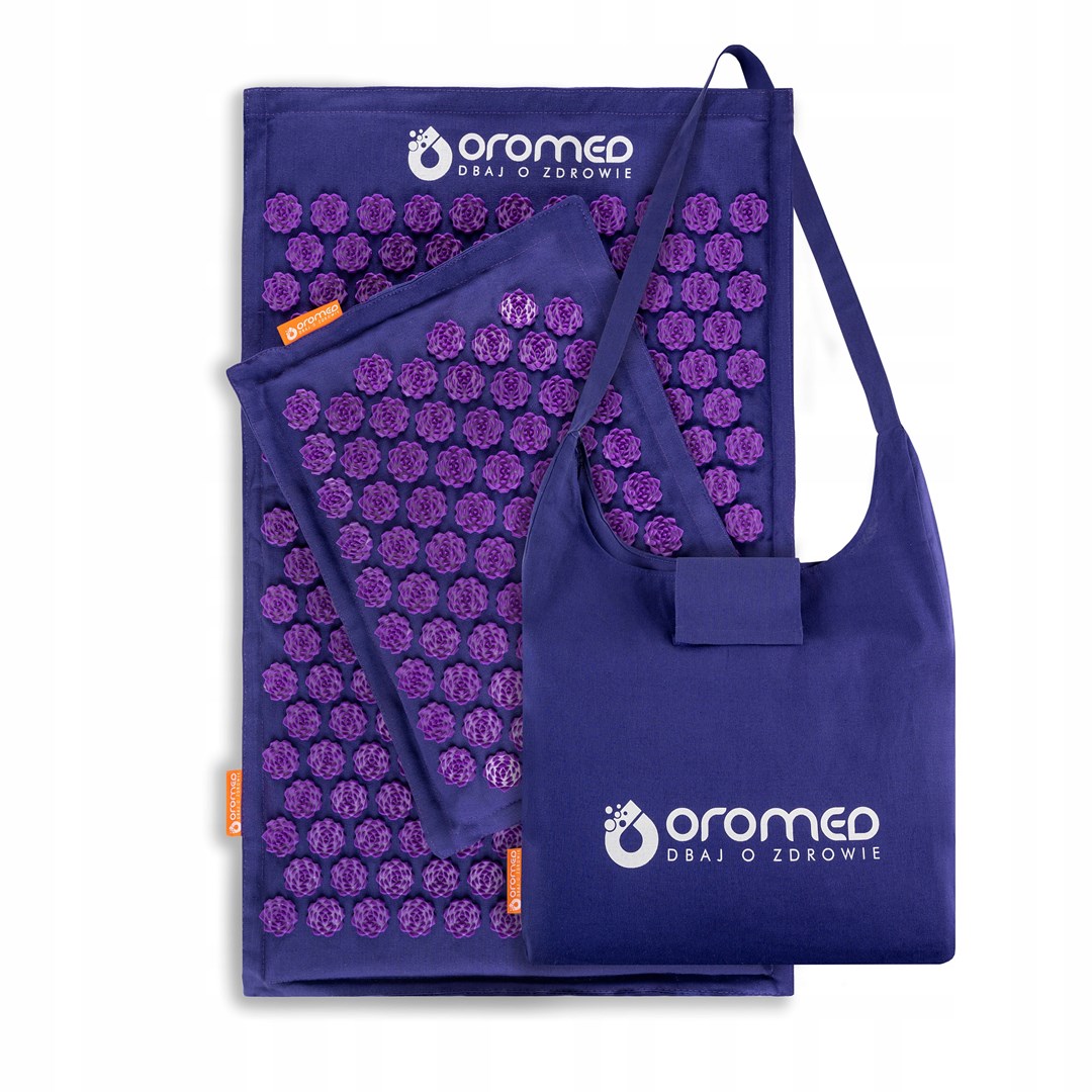 ORO-MED Acupressure mat ORO-HEALTH, colour purple