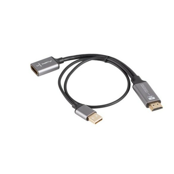 LANBERG  Adapter HDMI(M)-Display port(F)4K 20 AD-HD-DP-0