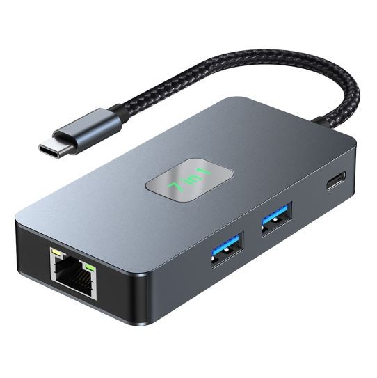 TB Adapter HUB USB C (7w1)