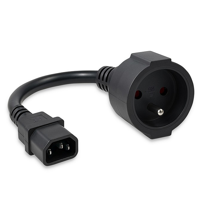 Qoltec  Adapter IEC 320 C14 /