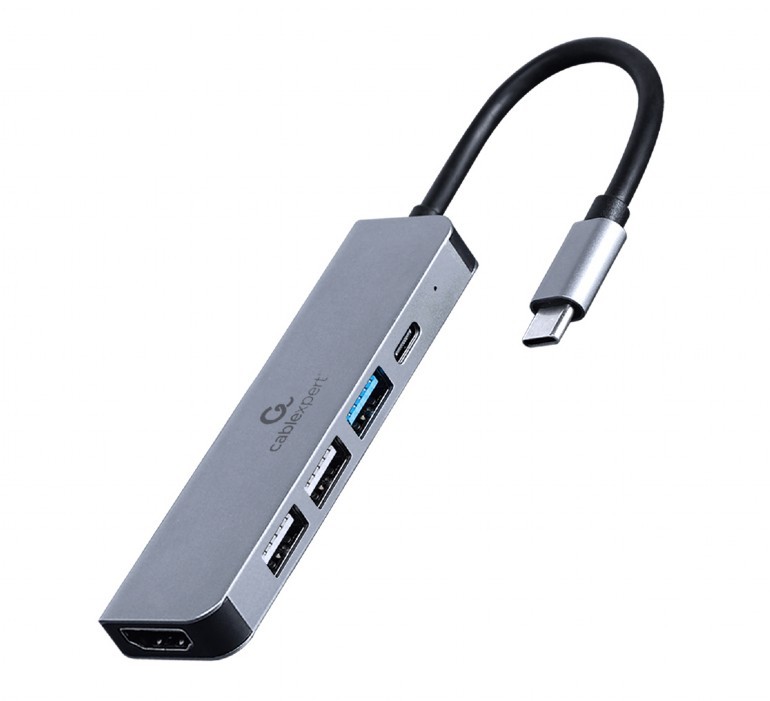 Gembird  Adapter USB-C 5in1, PD, HDMI