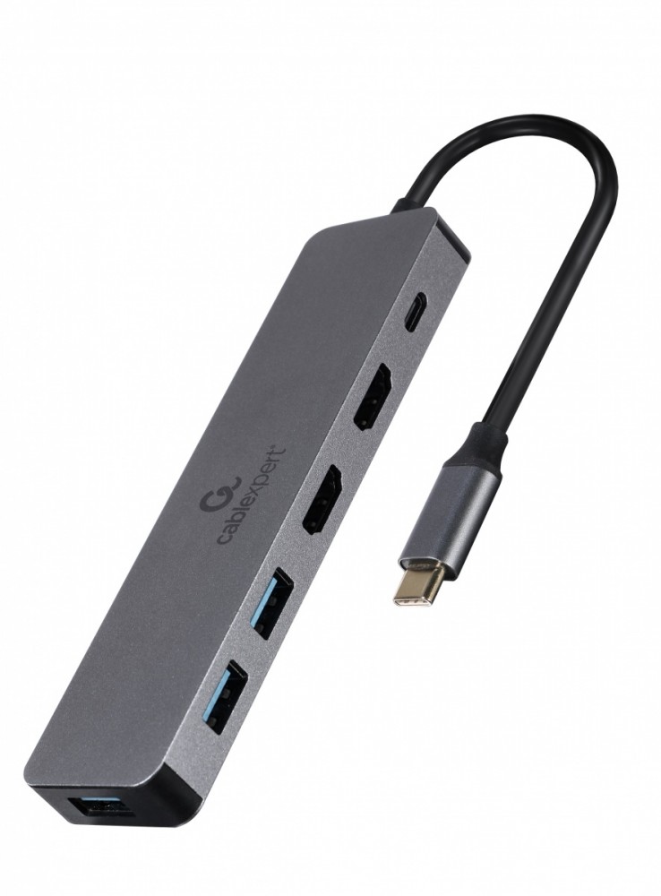 Gembird  Adapter USB-C Hub USB-C PD