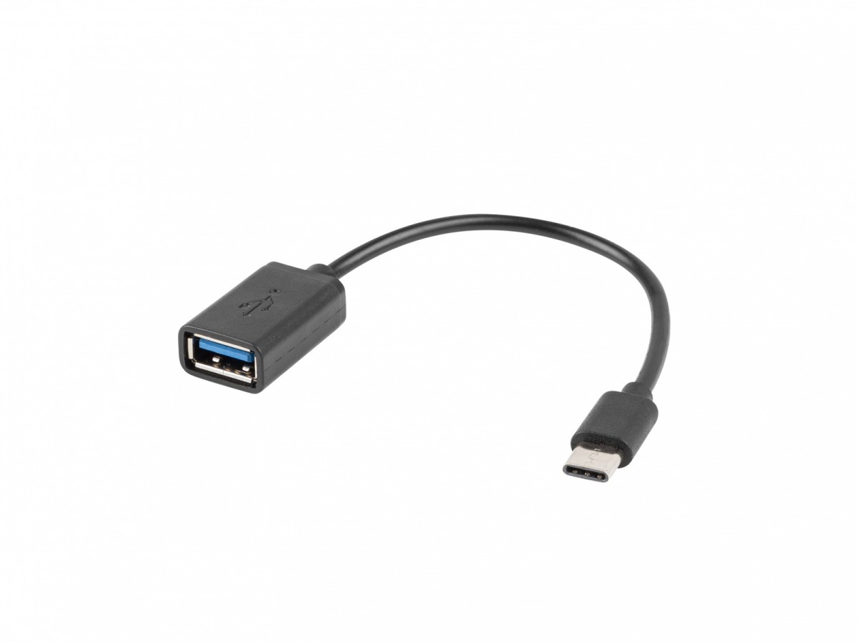 LANBERG Adapter USB C(M)-USB-A (F)2.0