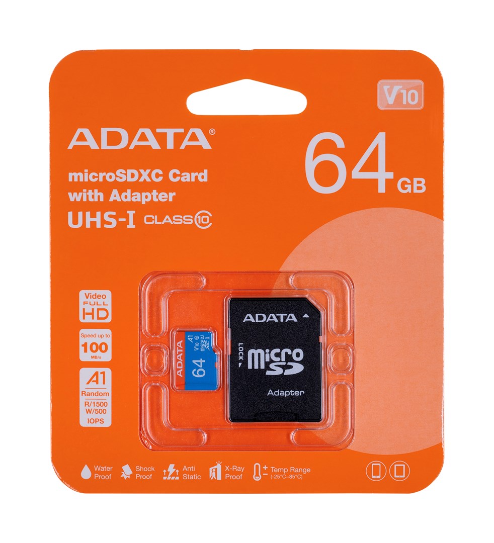Adata  Memory card microSD Premier 64GB