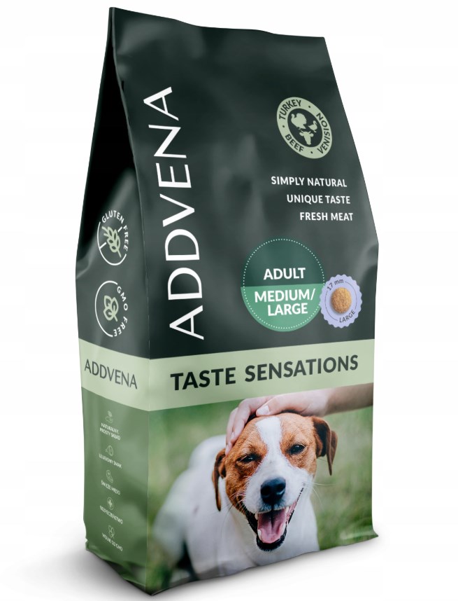 ADDVENA Taste Sensations Adult Medium/Large Turkey