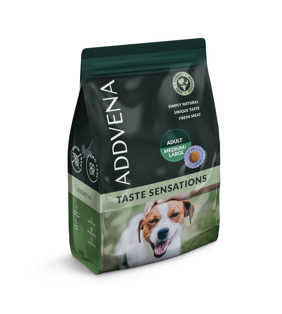 ADDVENA Taste Sensations Adult Medium/Large Turkey