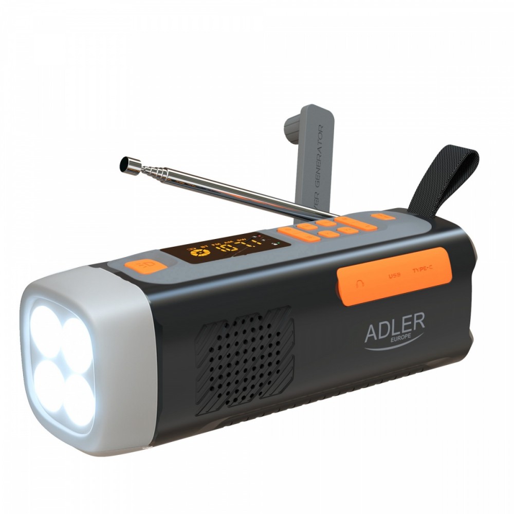 Adler ADLE AD1920 Emergency Radio with