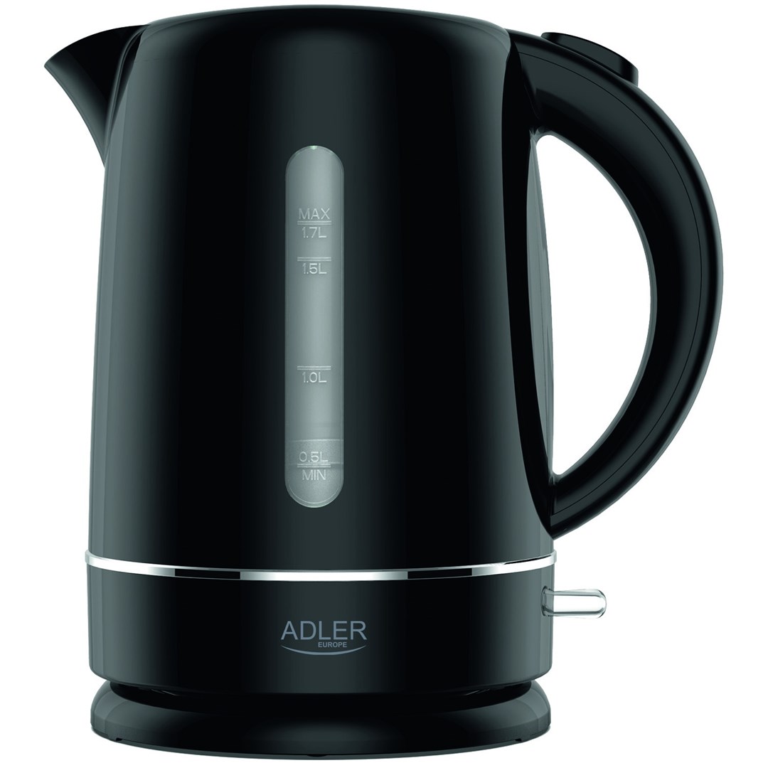 Adler 1385B BLACK WHITE ELECTRIC KETTLE