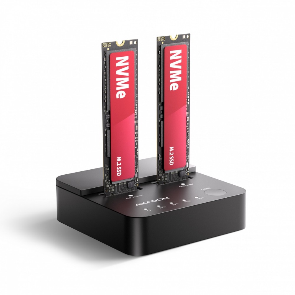 AXAGON  ADSA-M2C22L USBC 2xNVMe M.2