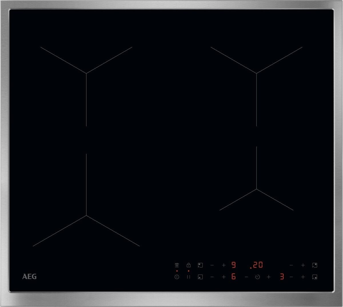 AEG  TN64IA00XB Black Built-in 60 cm