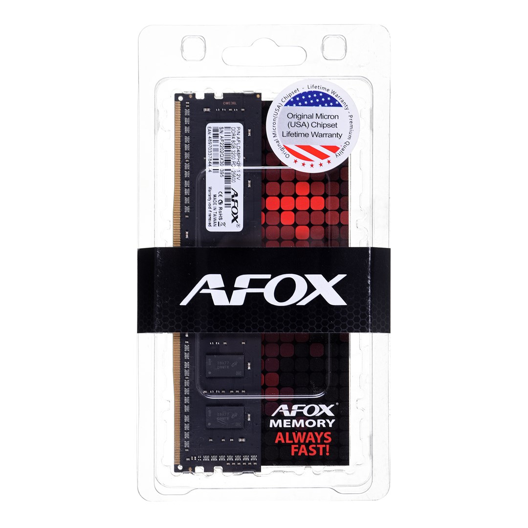 AFOX PC memory DDR4 8GB 3200MHz