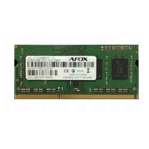AFOX SO-DIMM DDR3 8GB 1 866MHz