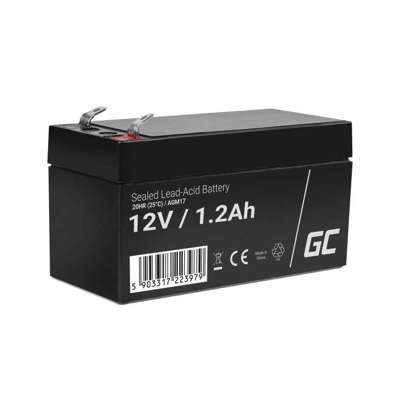GREEN CELL  AGM 12V 1.2Ah