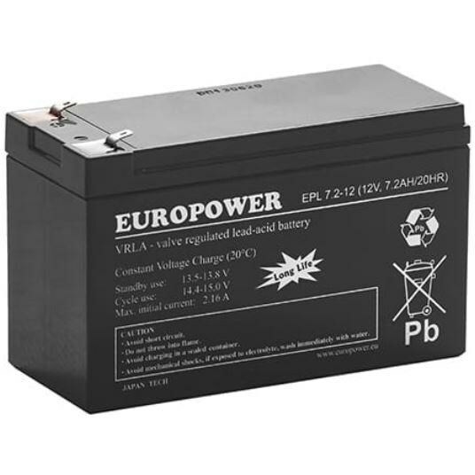 EuroPower AGM battery EPL series 12V