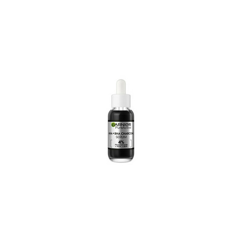 GARNIER AHA + BHA Charcoal Serum