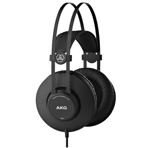 AKG  K52 - studio headphones, over-the-ear