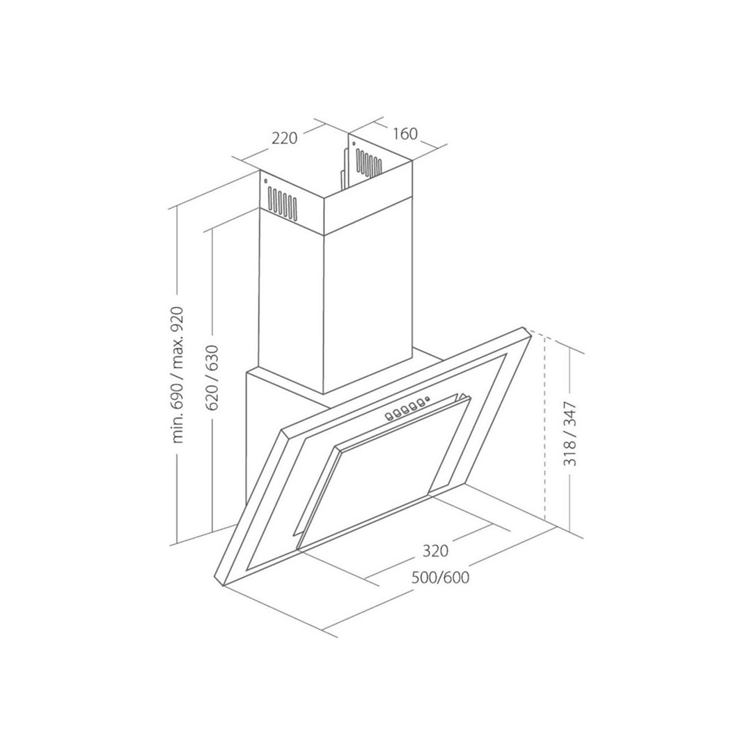 Akpo WK-4 Nero Eco 50 Wall-mounted