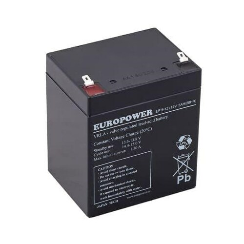 EuroPower Akumulator AGM  serii EP 12V