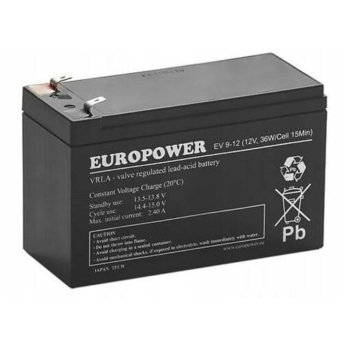 EuroPower Akumulator AGM serii EV 12V