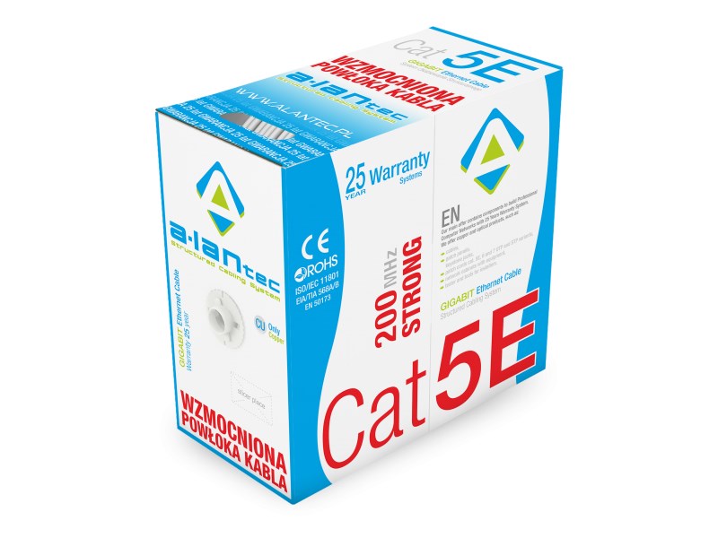 Alantec  KIU5STR305 networking cable Grey 305