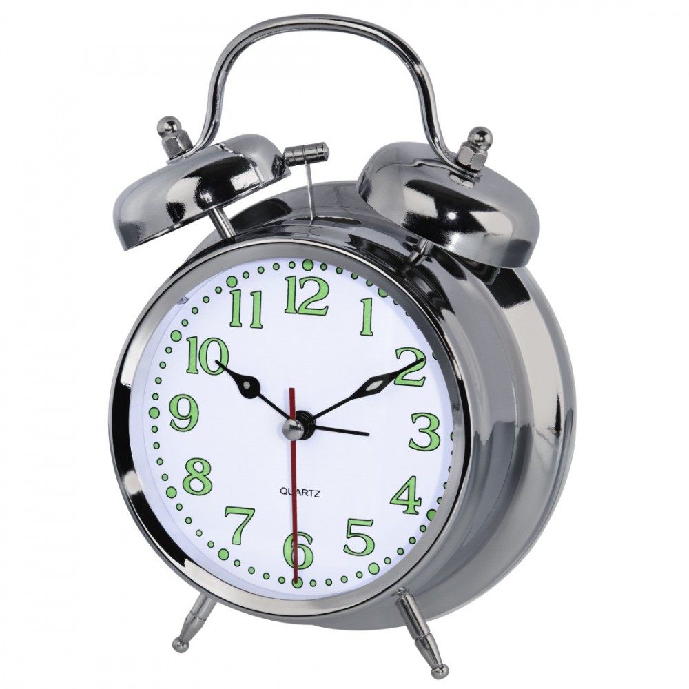 Hama  Alarm clock  Nostalgia silver |