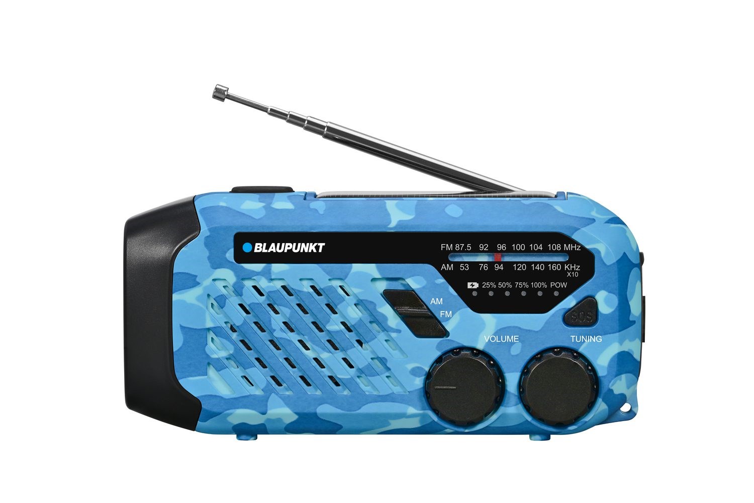 Blaupunkt Alarm radio ER10BC, blue camo
