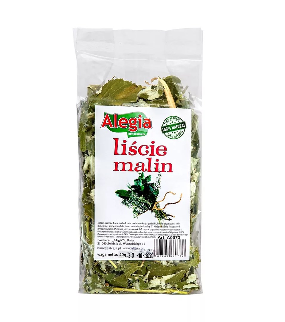 Alegia  Raspberry leaves - treat for