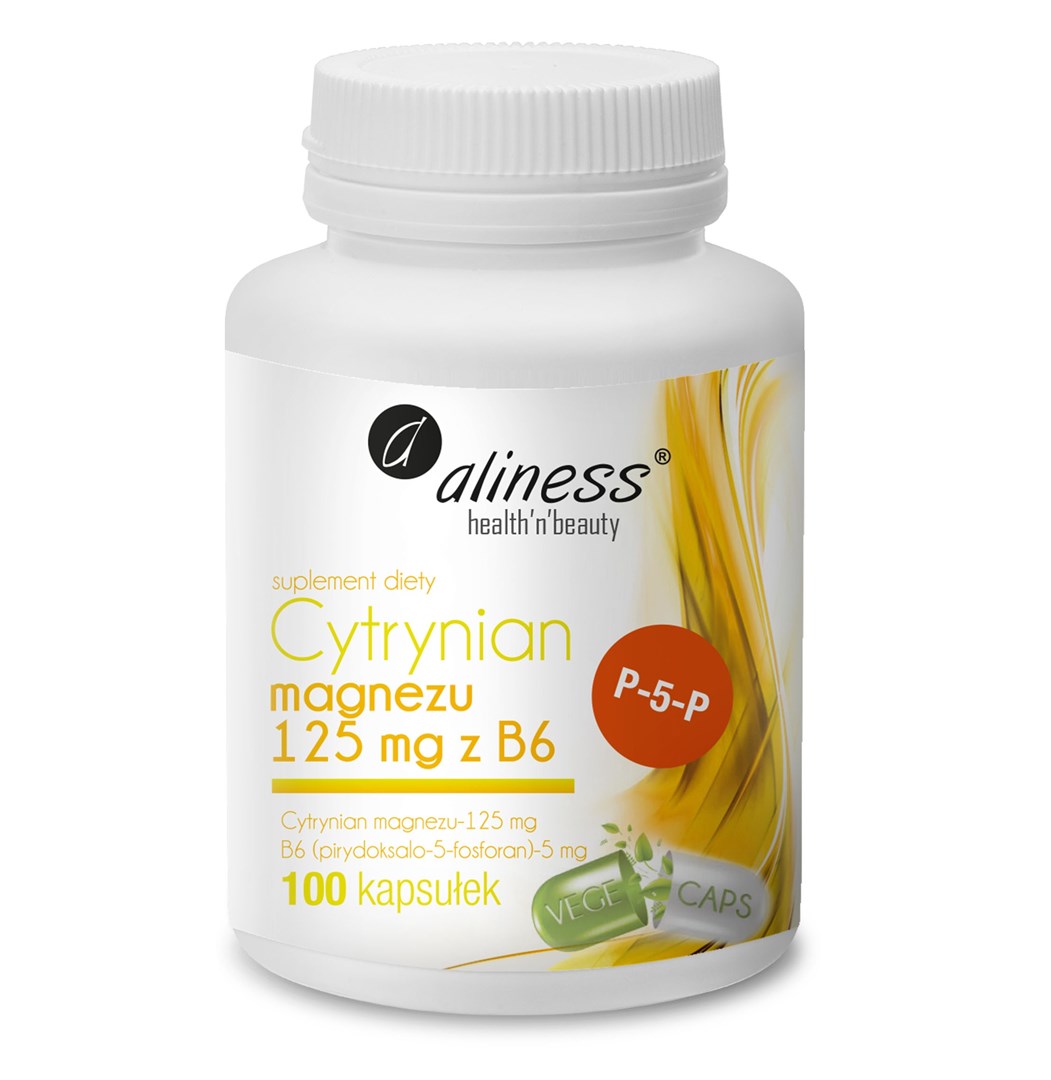 Aliness  Cytrynian Magnezu 125 mg with