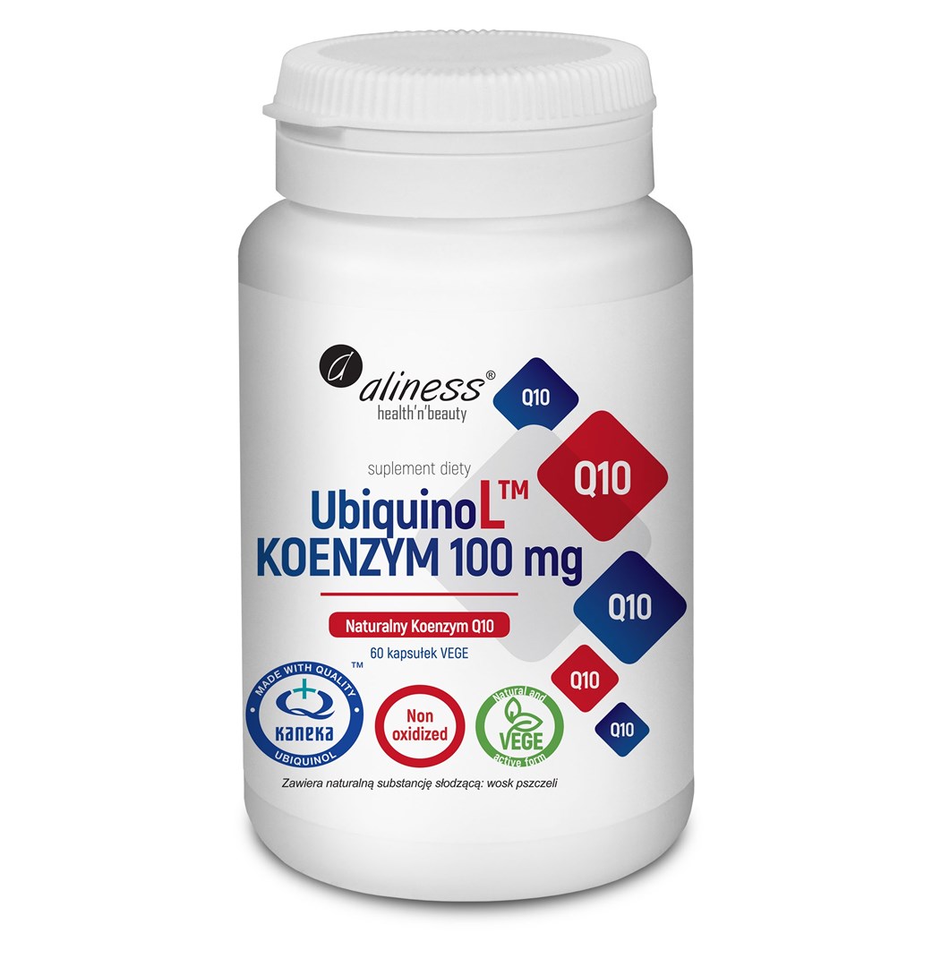 Aliness UbiquinoL Kaneka Natural Coenzyme 100