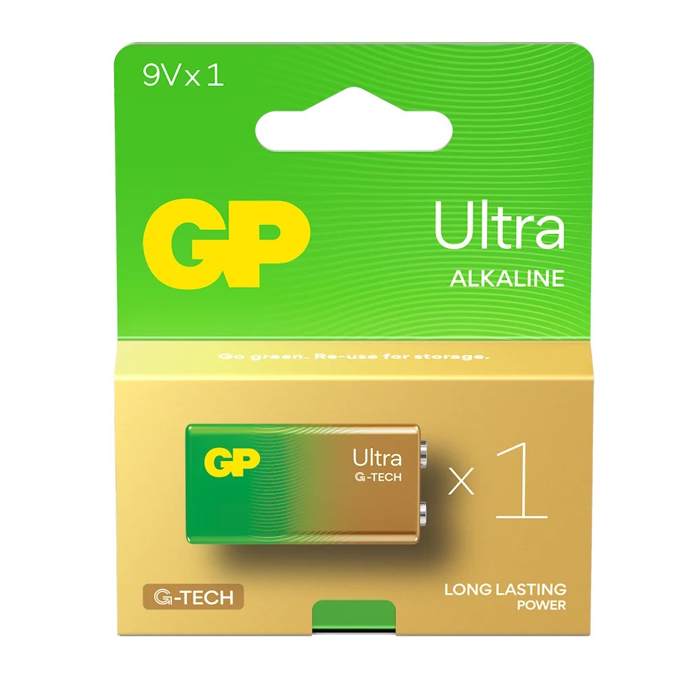 GP Battery Alkaline batteries 6LR61 9V