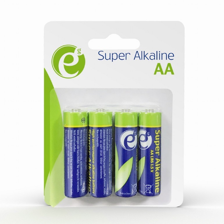 Gembird Alkaline batteries AA 4-pack |