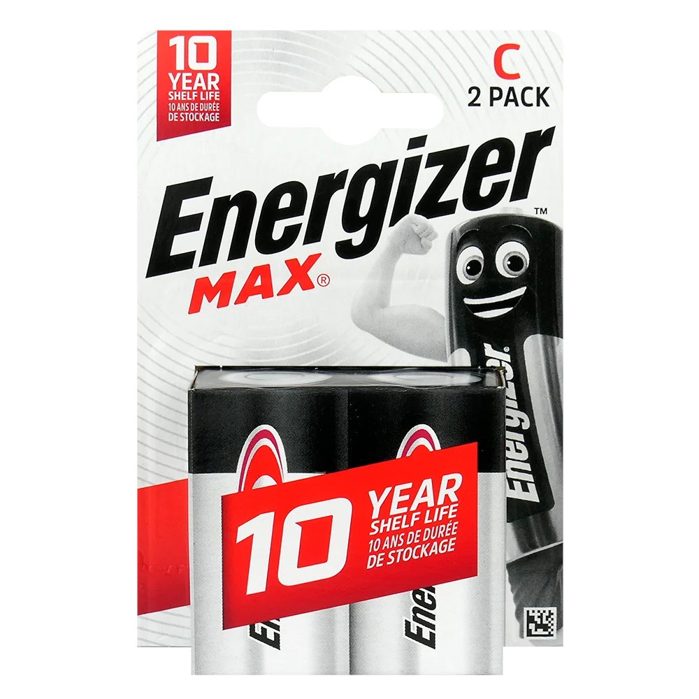 ENERGIZER  ALKALINE BATTERIES LR14 /C BLISTER