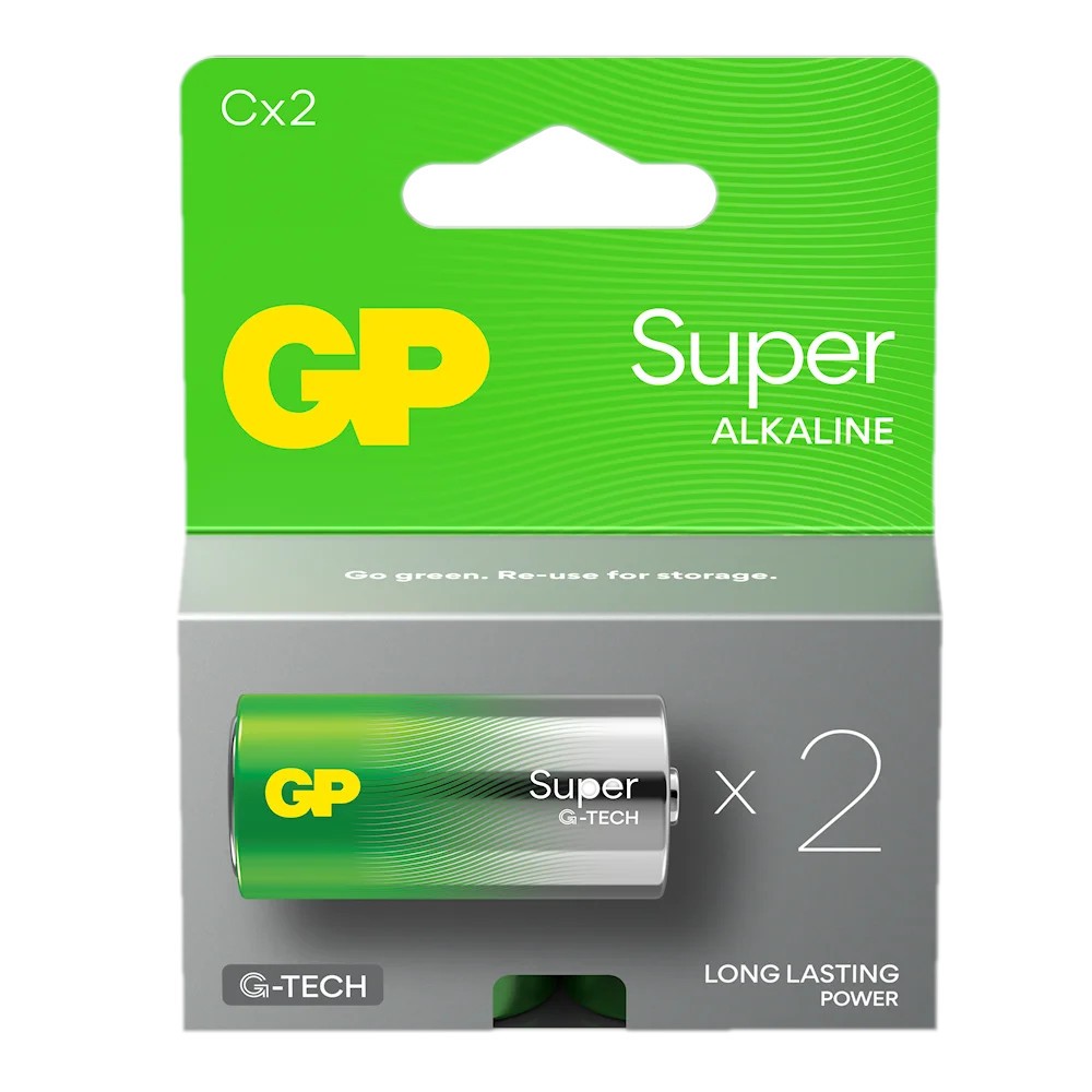 GP Battery  Alkaline Batteries LR14 /C
