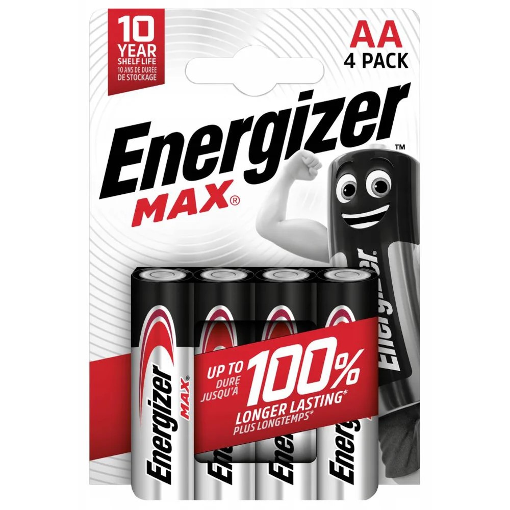 ENERGIZER Alkaline batteries LR6/AA blister 4