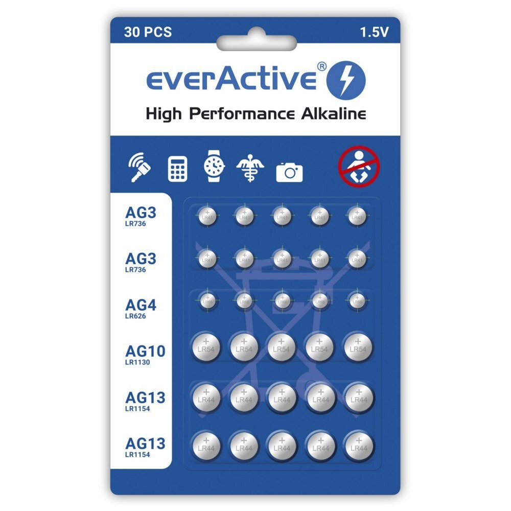 EverActive  ALKALINE BATTERIES MINI AGMIX |