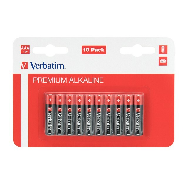 Verbatim  Alkaline battery LR3 (AAA)(10pcs blister)
