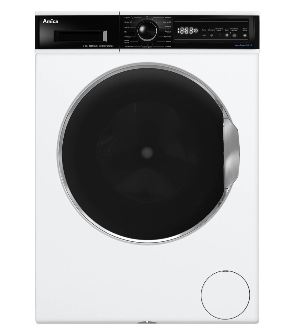 Amica WA3S712ALiSHB SLIM washing machine, 7